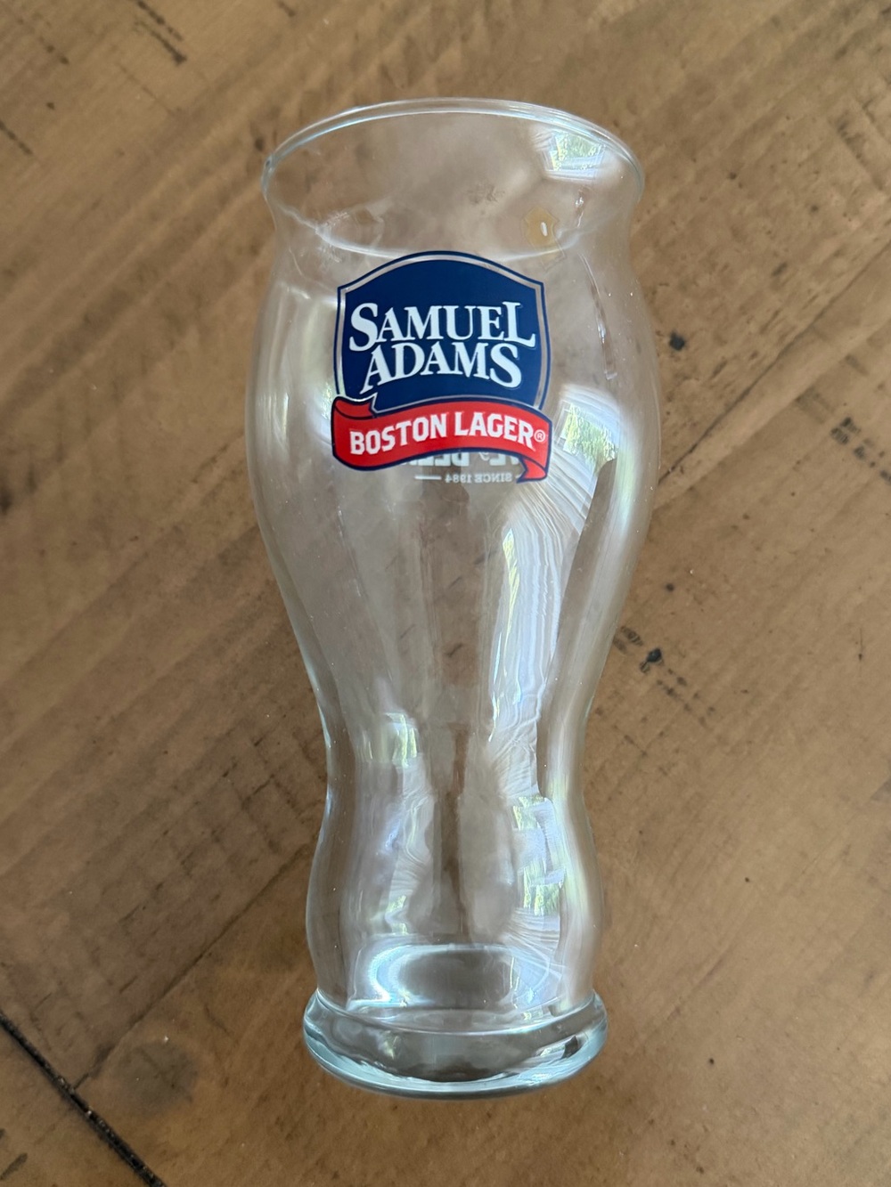 Samuel Adams Boston Lager Branded Pint Glass